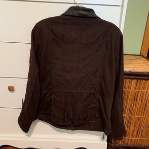 Comfy fake suede jacket
